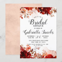 Rustikales Beauty Floral Hochzeit im Herbst Brautp