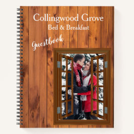 Rustikales Bed and Breakfast 🌿 Country Inn Gästeb Notizbuch