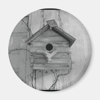 Rustikales Birdhouse Magnet