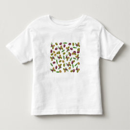 Rustikales Blätter für Olivenöl und Olivenöl Kleinkind T-shirt