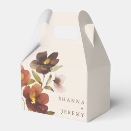Rustikales Blumengestein | Hochzeit Geschenkschachtel
