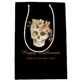 Rustikales Blumenschmuck Halloween Mittlere Geschenktüte