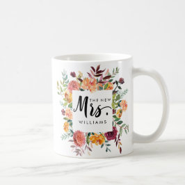 Rustikales Blut | WEDEN THE NEW MRS Typografy Kaffeetasse