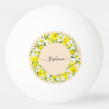 Rustikales Boho Gelbes Wasserfarben Daffodia Custo