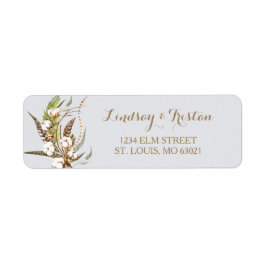 Rustikales Brautparty aus Baumwolle