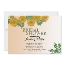 Rustikales Brautparty Blätter Golden Ombre