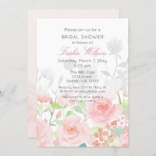 Rustikales Brautparty Einladung