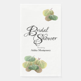 Rustikales Brautparty Fall Aspen Blätter Serviette