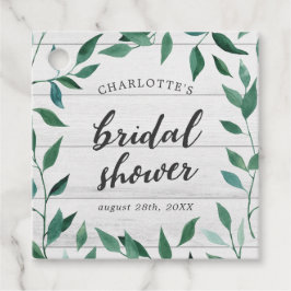 Rustikales Brautparty Geschenkanhänger