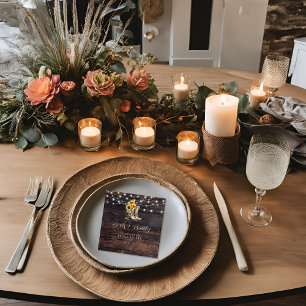 Rustikales Brautparty Serviette