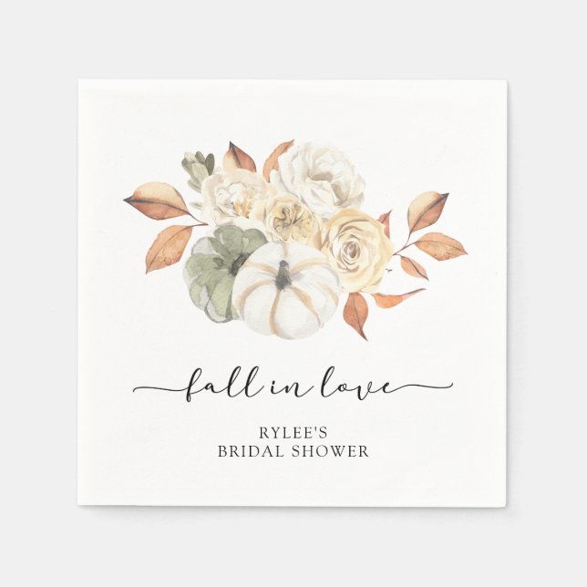 Rustikales Brautparty Serviette (Vorderseite)