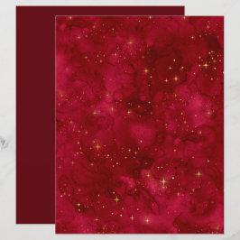 Rustikales burgundy Red Texture Scrapbook Paper