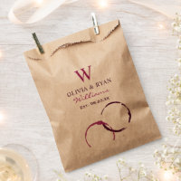 Rustikales Burgundy Wine Stain Wedgram