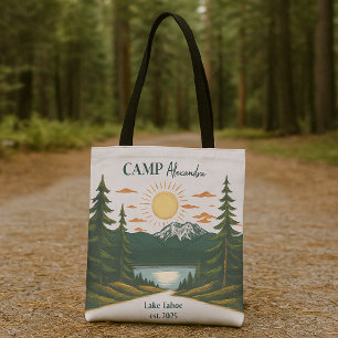 Rustikales Camp Weekend Retreat Bachelorette Tasche