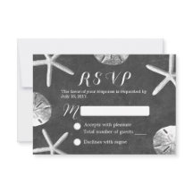 Rustikales Chalkboard Beach Wedding UAWG