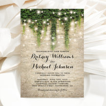 Rustikales Chateau Stone Church String Lights Wedd