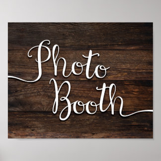 Rustikales Chic FOTO BEIDE Signatur Print Poster
