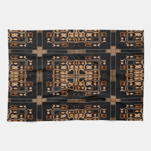 Rustikales Chic Kitchen Handtuchdesign 1 Geschirrtuch