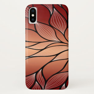 Rustikales Coppery Bronze-Verlass-Muster Case-Mate iPhone Hülle