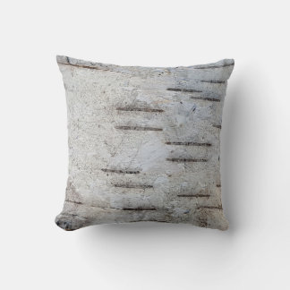 Rustikales Country Nature Classic Birch Bark Foto Kissen