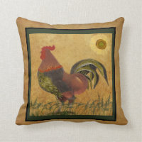 Rustikales Country Rooster Americana farbenfroh