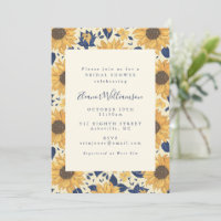 Rustikales Country Sunflower Gelbes Brautparty