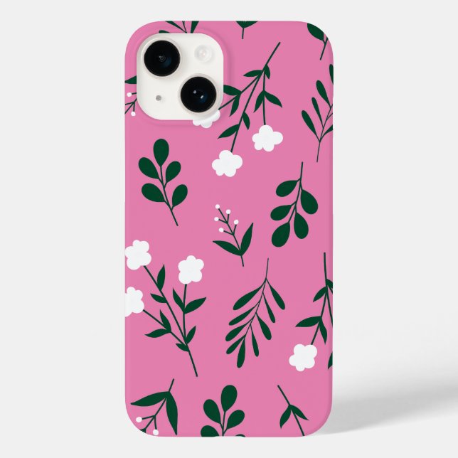 Rustikales Elegant Case-Mate iPhone 14 Hülle (Rückseite)