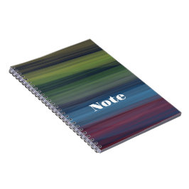 Rustikales Elegantes Aquamarin Notizblock