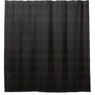 Rustikales, elegantes Schwarzes Brett Duschvorhang