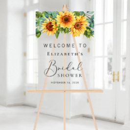 Rustikales Eukalyptus-Brautparty Willkommen Acrylschild