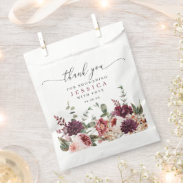 Rustikales Fall Land Boho Gefallen Tasche Geschenktütchen