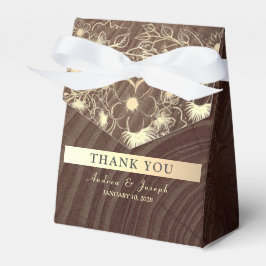 Rustikales Feld für die Gastgeschenk Hochzeit von  Geschenkschachtel