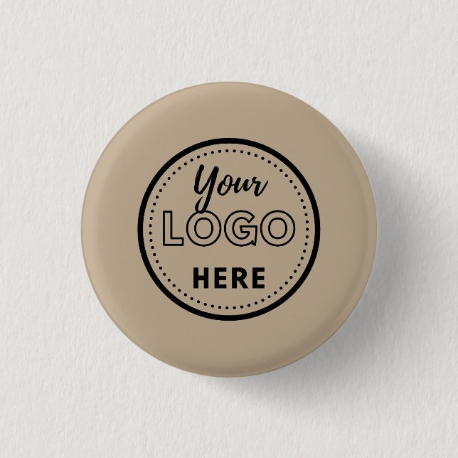 Rustikales Firmenlogo Button (Vorderseite)
