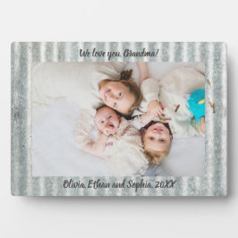 Rustikales Foto für Personalisierte Metalle Plaque Fotoplatte