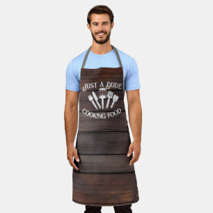 Rustikales Funny Cooking for Men - "Typ Cooking Fo Schürze