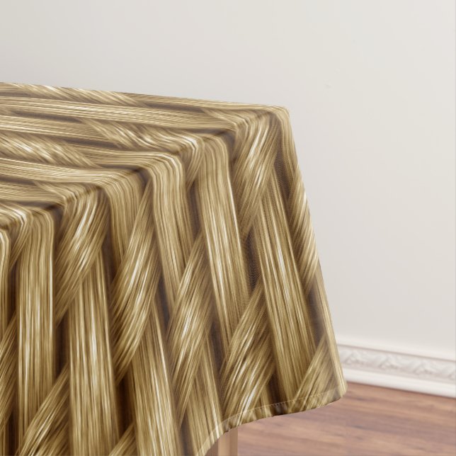 Rustikales Garnelenmuster einzigartiges Rechteck Tischdecke (Beispiel)