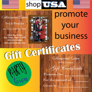 Rustikales Geschenkgutschein 🌿 Bed and Breakfast