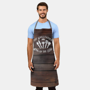Rustikales Grillgeschenk für Männer - Der GrillVat Schürze