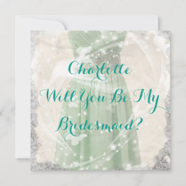 Rustikales Grün wird meine Einladung sein