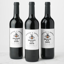Rustikales Heilmittel für Hochzeitwein Weinetikett