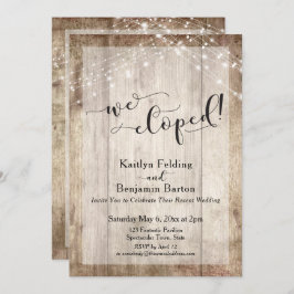 Rustikales, helles Holz und Licht, wir gepeitscht, Einladung