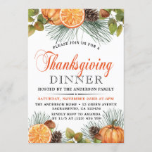 Rustikales Herbst Pumpkin Erntedank Dinner