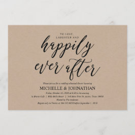 Rustikales Hochzeitsessen Probe Einladung