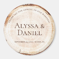 Rustikales Hochzeitsholz