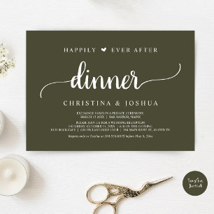 Rustikales Hochzeitspazierengehen glücklich immer  Einladung