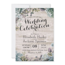 Rustikales Hochzeitwasser Botanisches Flair & Holz