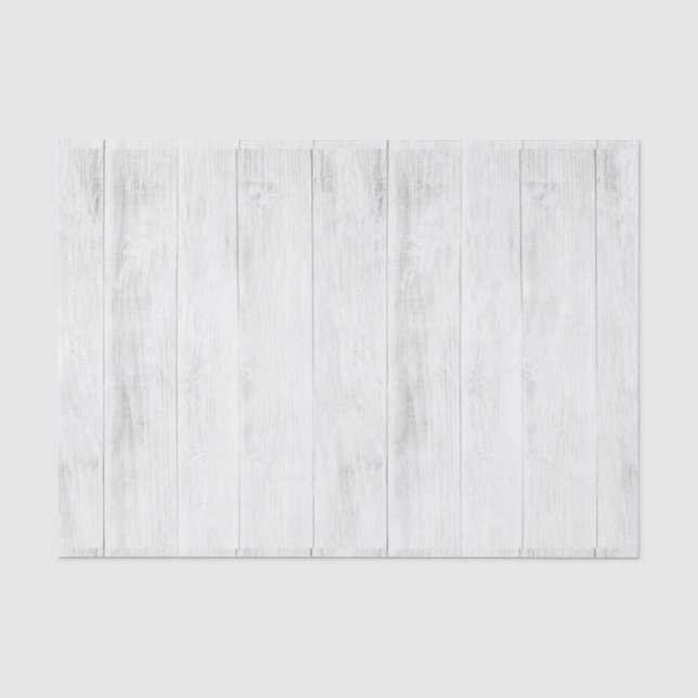 Rustikales Holz Elegantes Shabby Chic Bauernhof St Seidenpapier (Vorderseite)