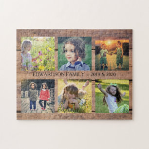 Rustikales Holz Familienkollektion 6 Foto