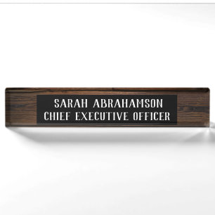 Rustikales Holz Holz Korntafel Schild Namensschild Namensplakette