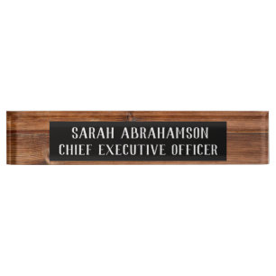 Rustikales Holz Holz Korntafel Schild Namensschild Namensplakette